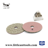 3 lub 4 stopnie Diamond mokre polerowanie elastyczne dla kamiennego marmuru granitowego lameston beton lameston